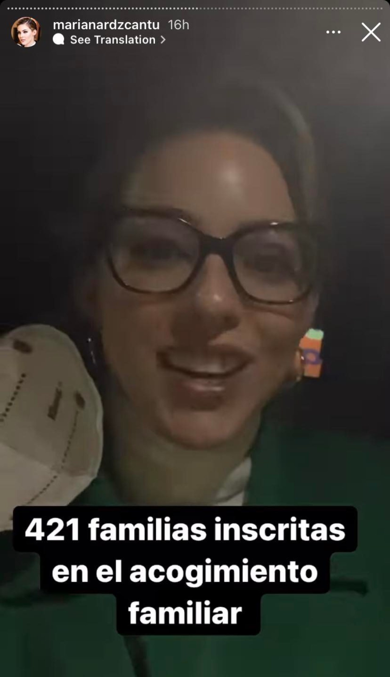 Mariana Rodriguez revela solicitudes acogimiento familiar