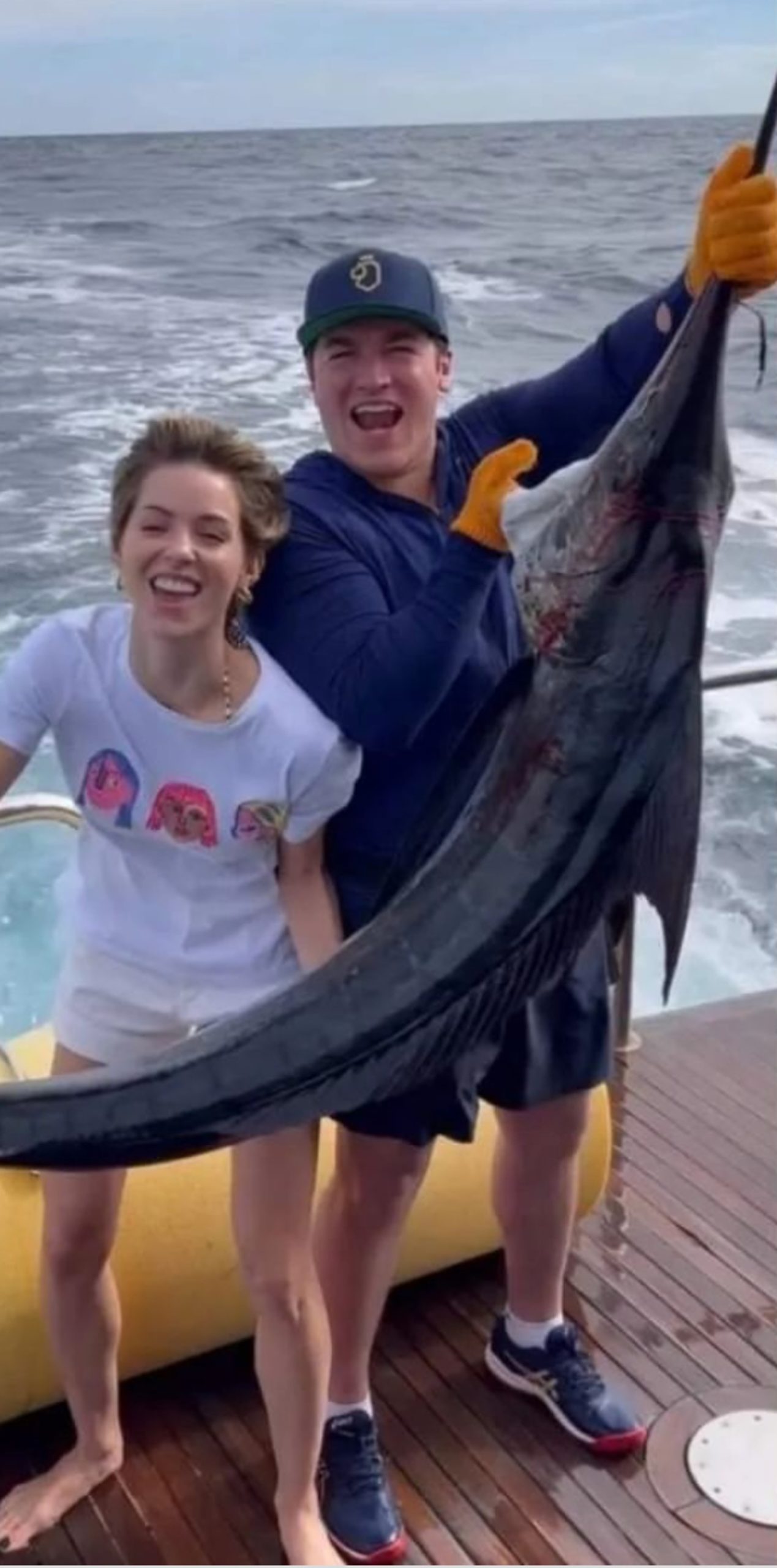 foto pez marlin mariana rodriguez samuel garcia