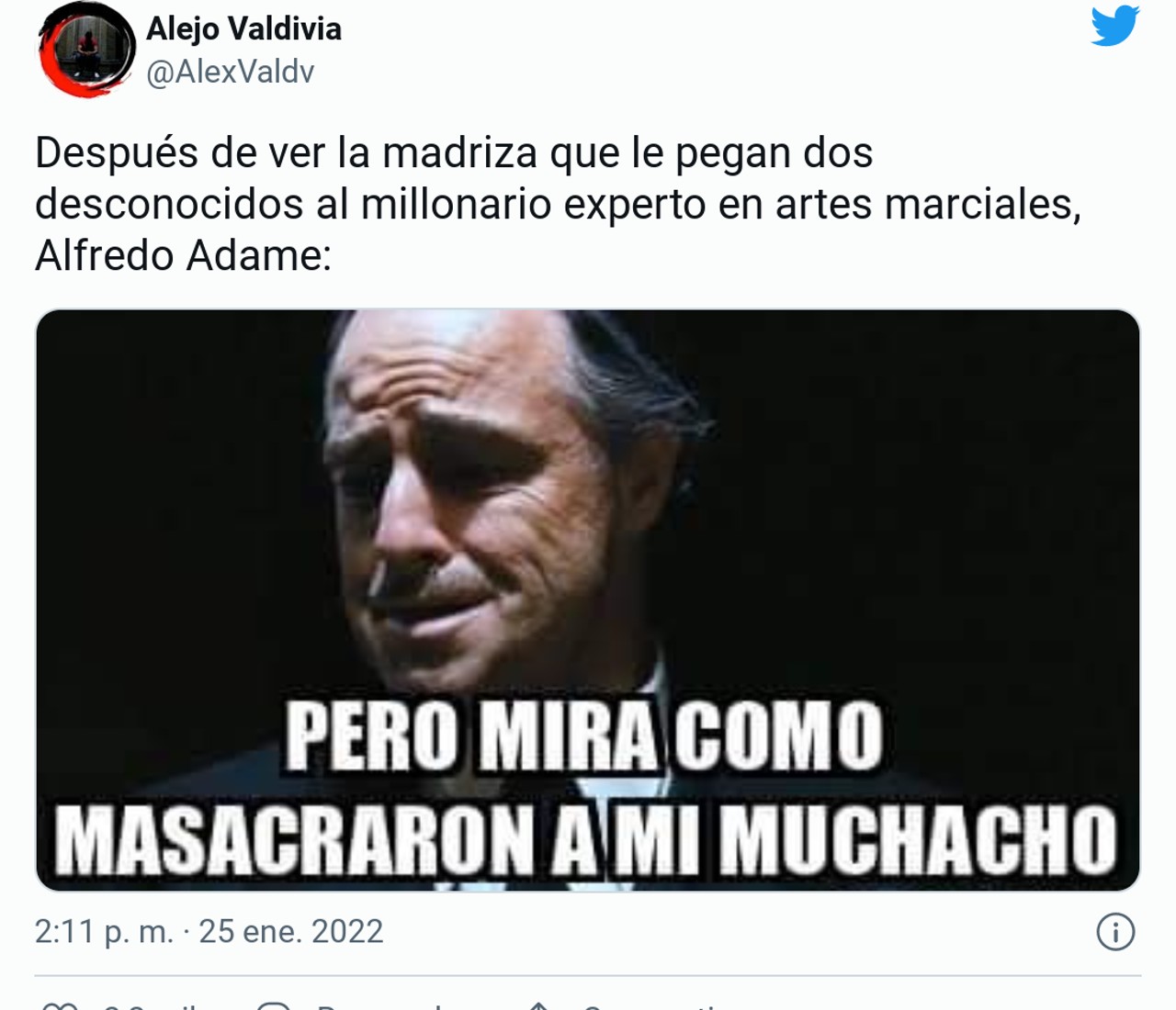 alfredo adame memes pelea