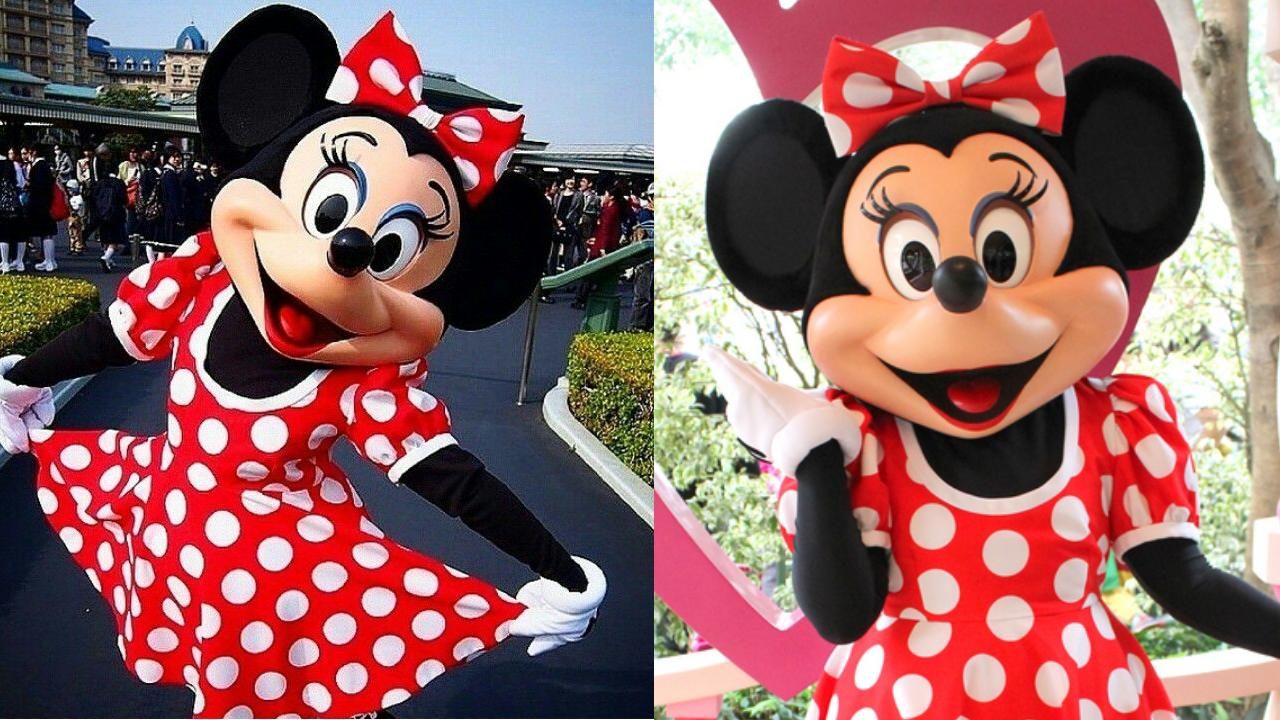Minnie Mouse vestido rojo pantalon Disney