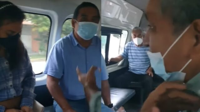 Mujer combi amante encuentra esposo transporte