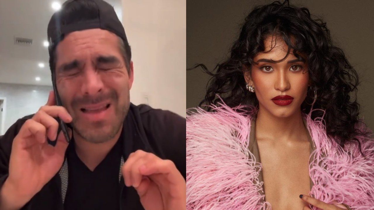 omar chaparro llora hija Rebelde Andrea