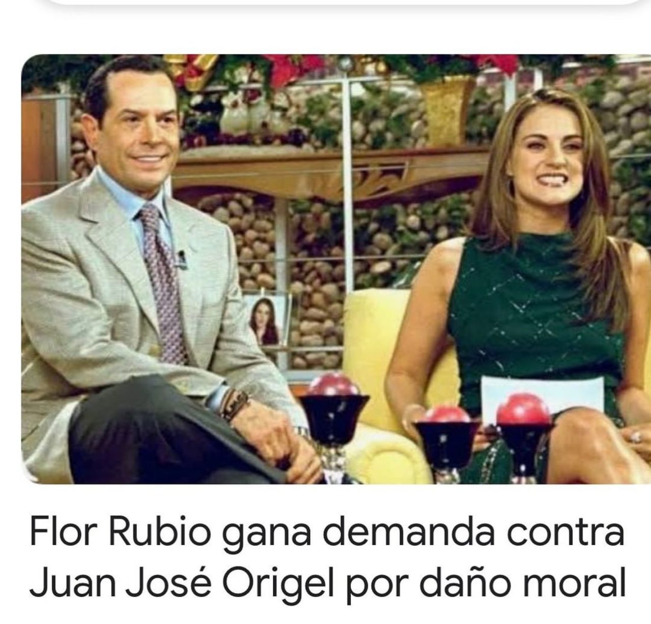 Pepillo Origel pierde demanda Flor Rubio
