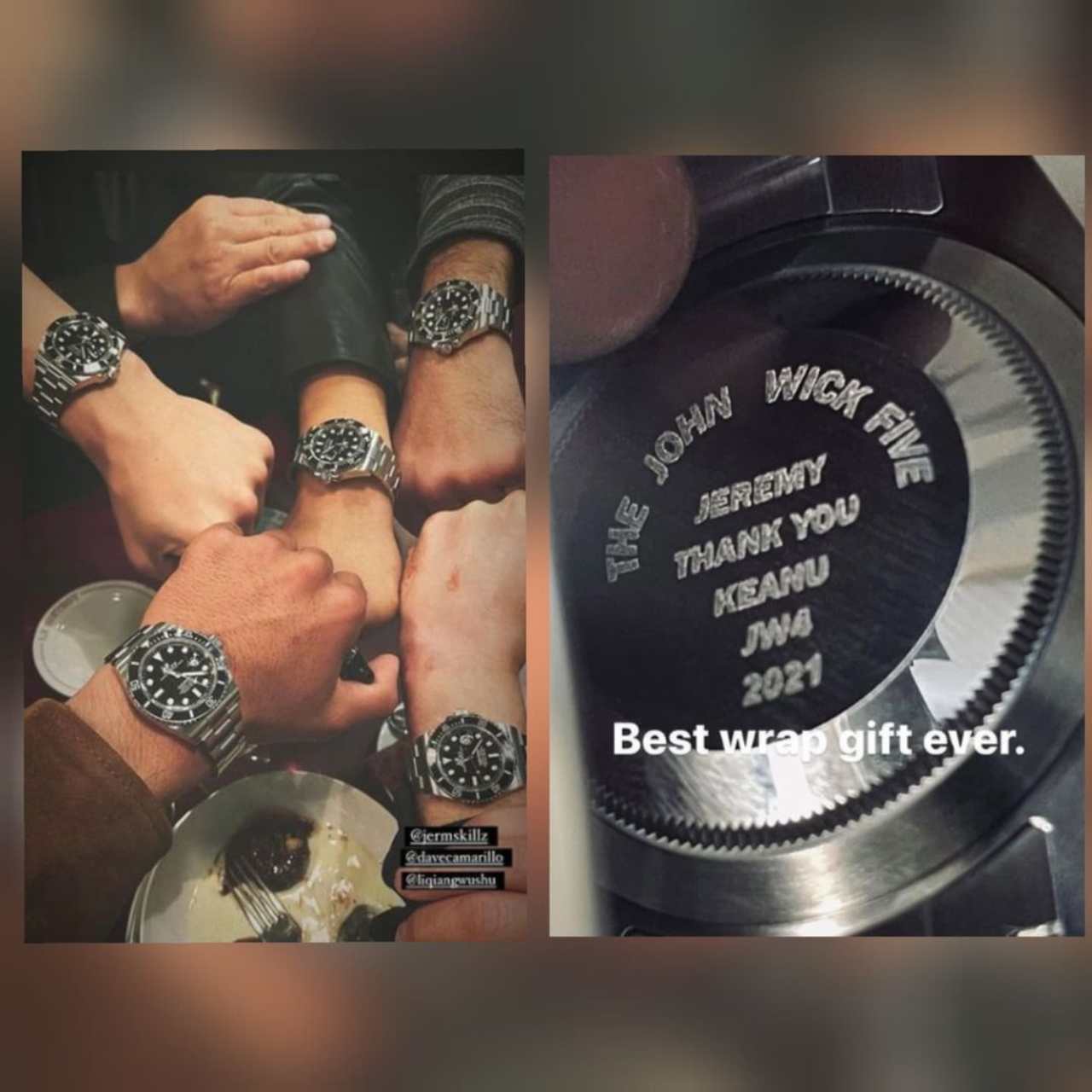 relojes keanu reeves
