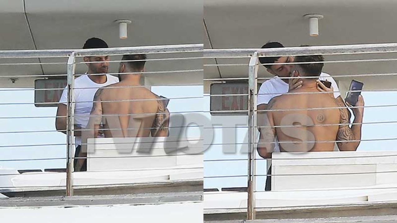 Jwan Yosef Ricky Martin beso Miami