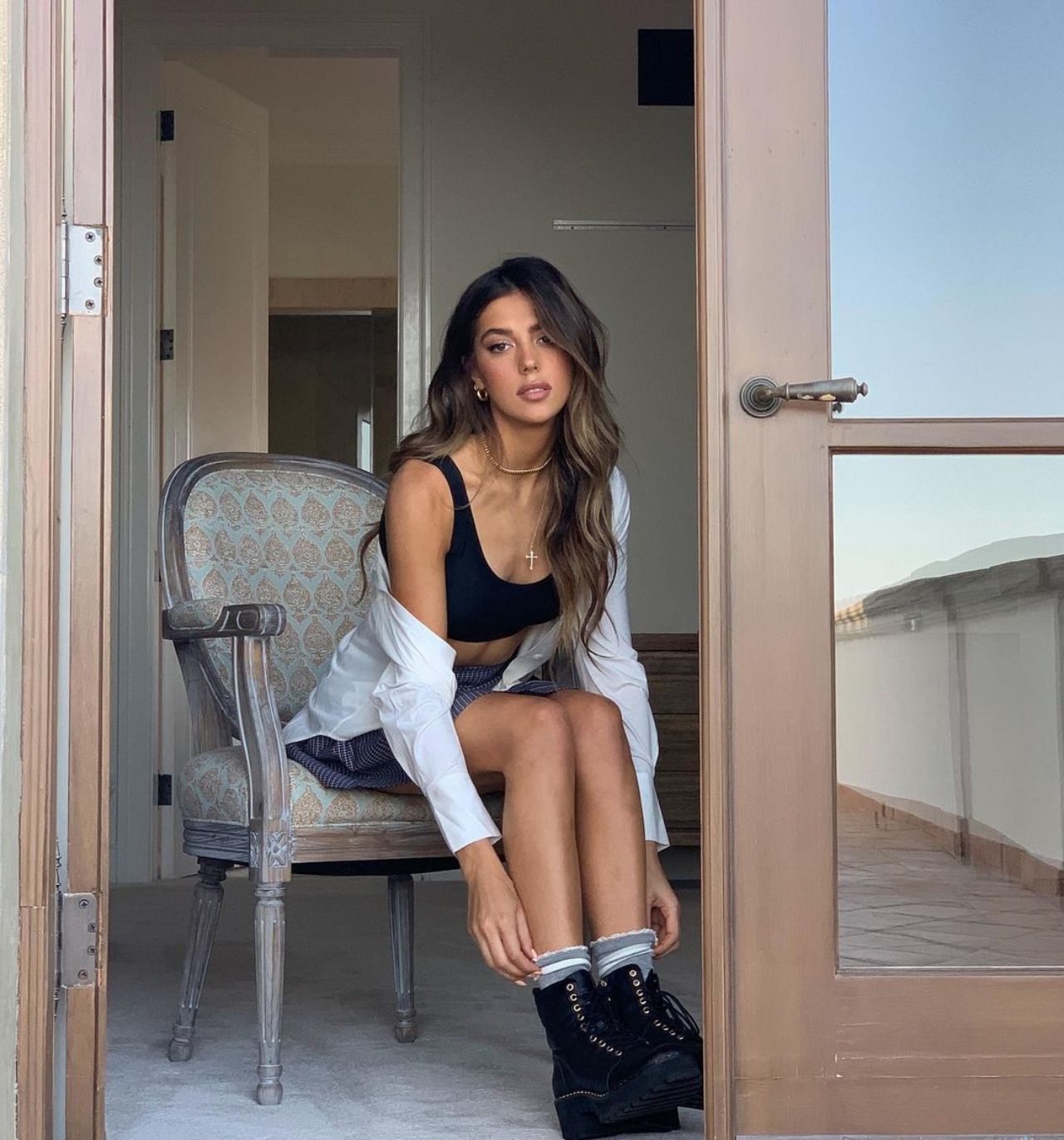 Sistine Stallone hija mediana Sylvester Stallone