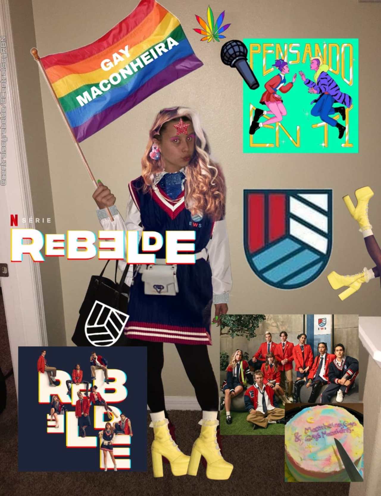 starter pack rebelde netflix