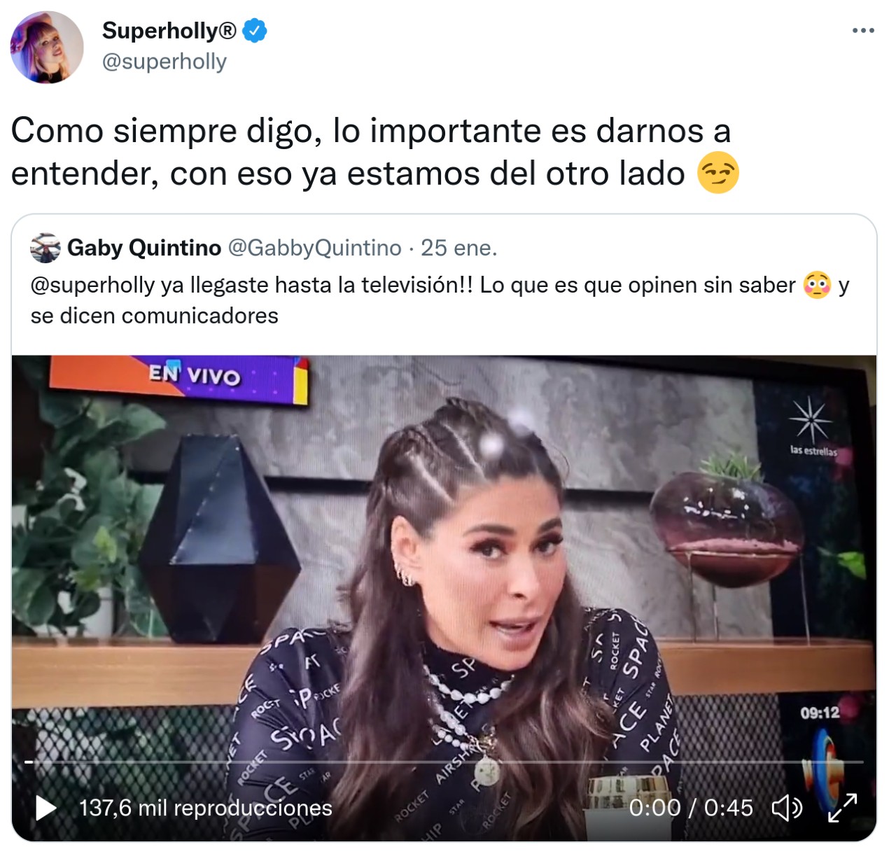responde galilea a superholly