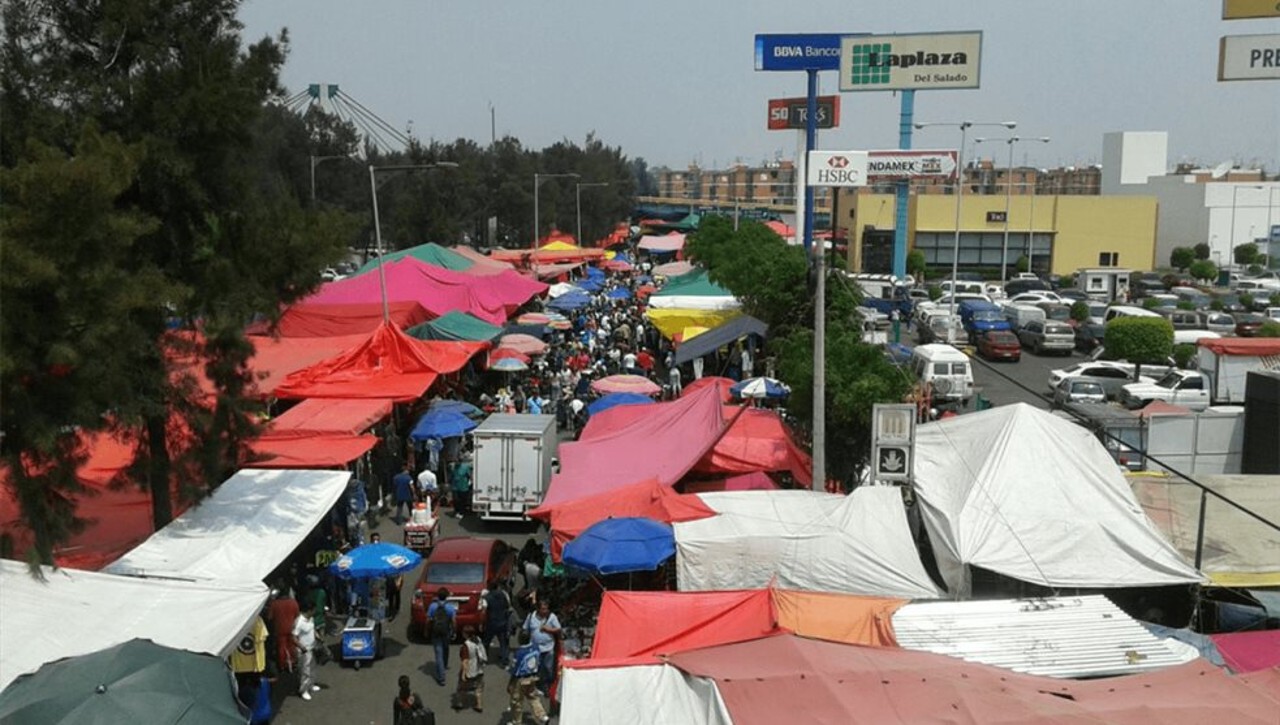 mapa tianguis cdmx
