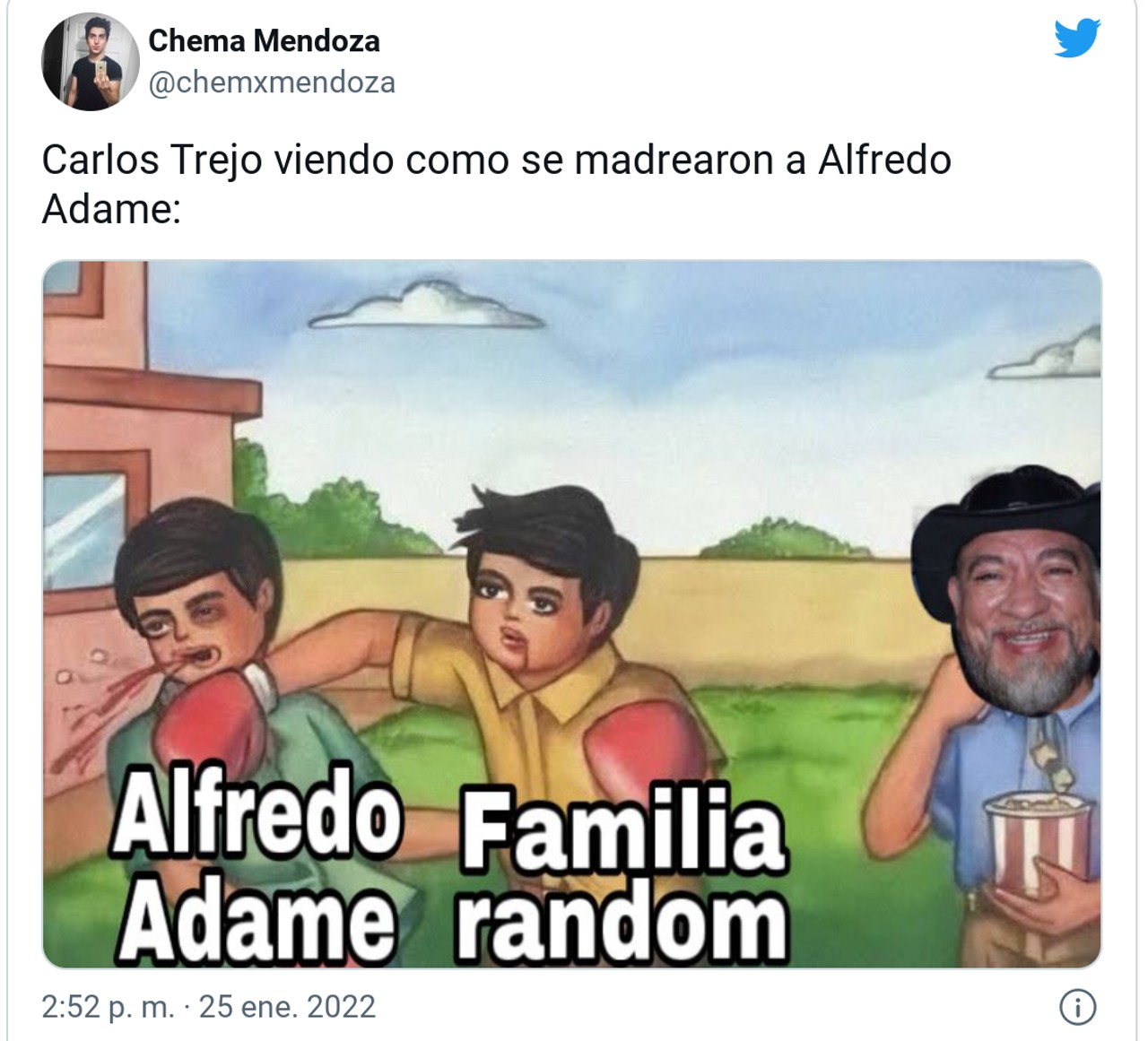 alfredo adame memes pelea carlos trejo