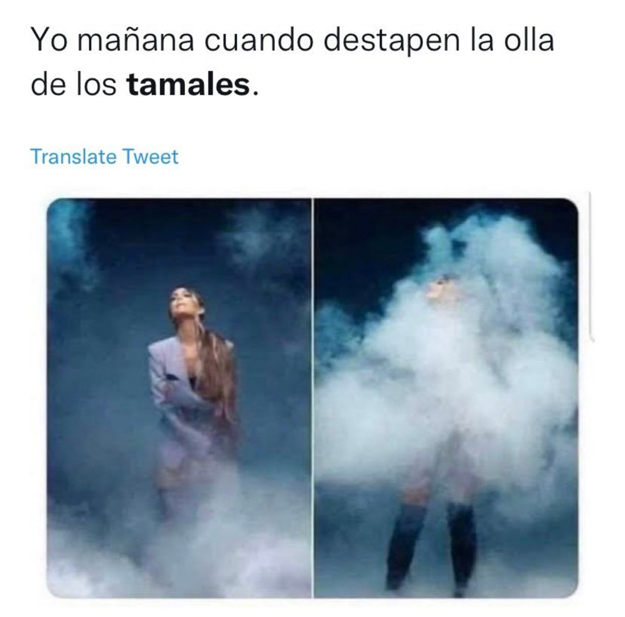 abren olla de tamales meme humo