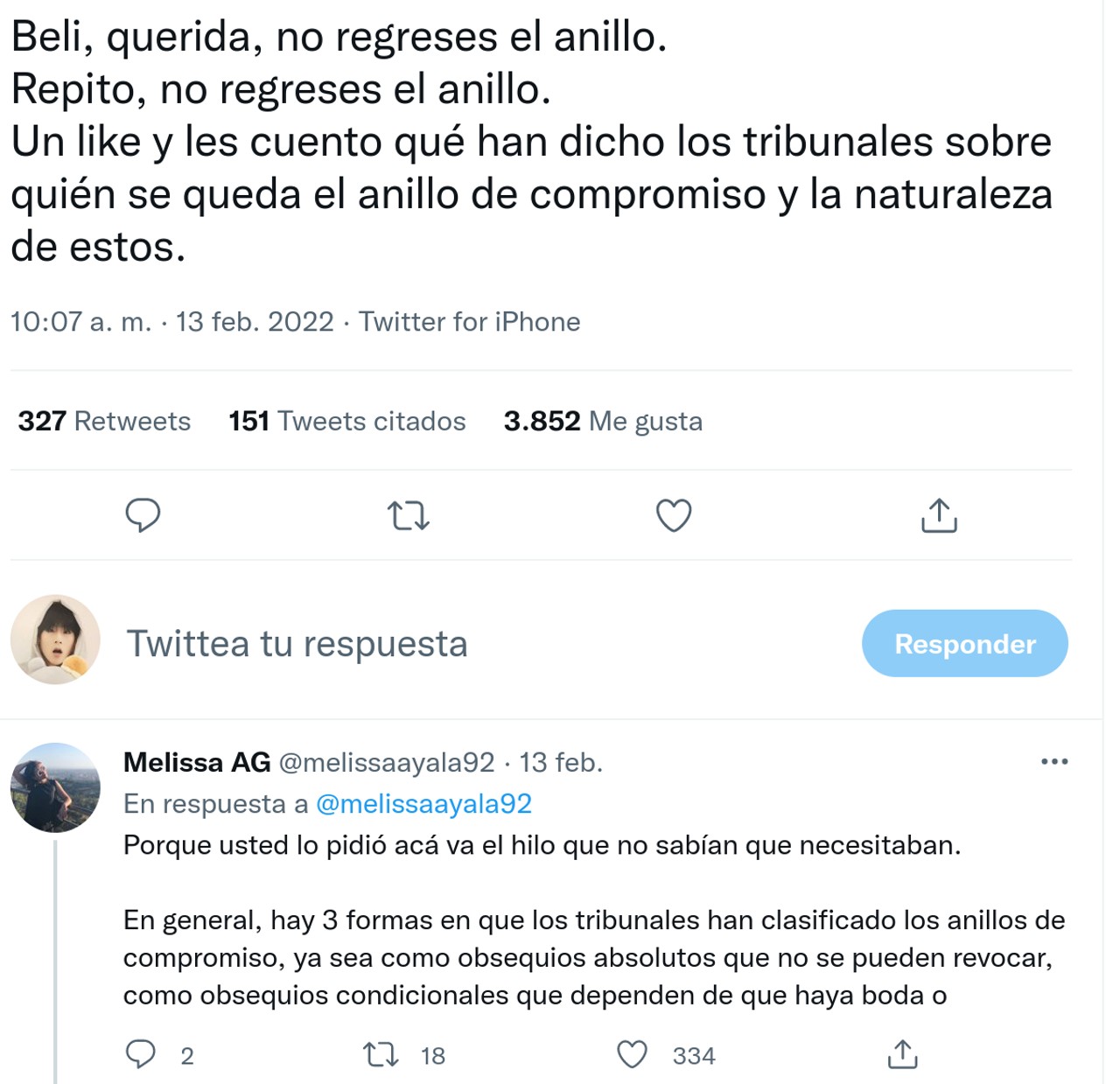 belinda abogada anillo nodal