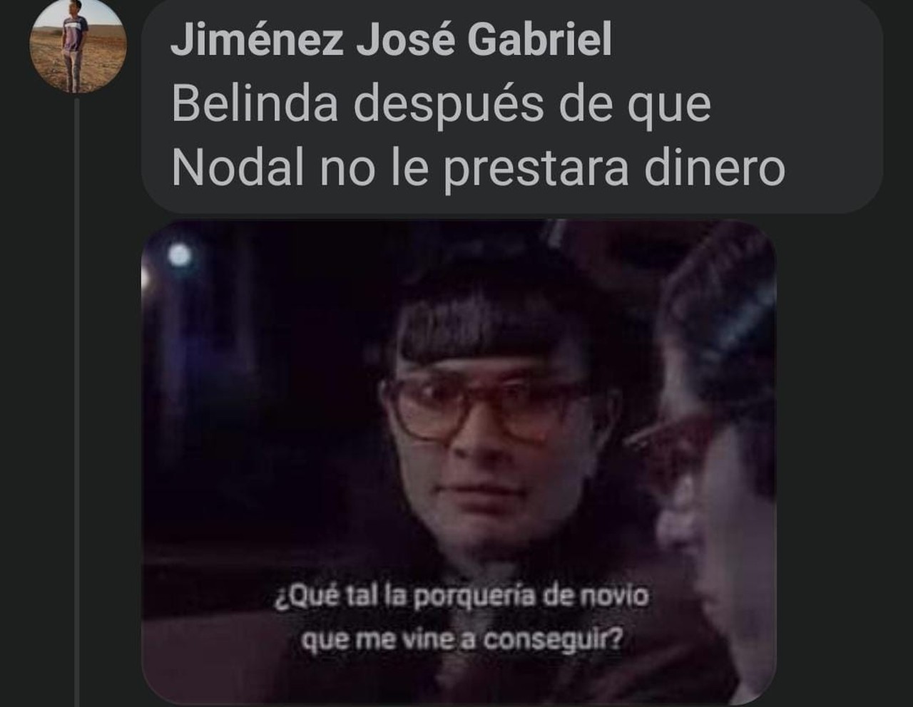 belinda nodal memes ruptura betty la fea