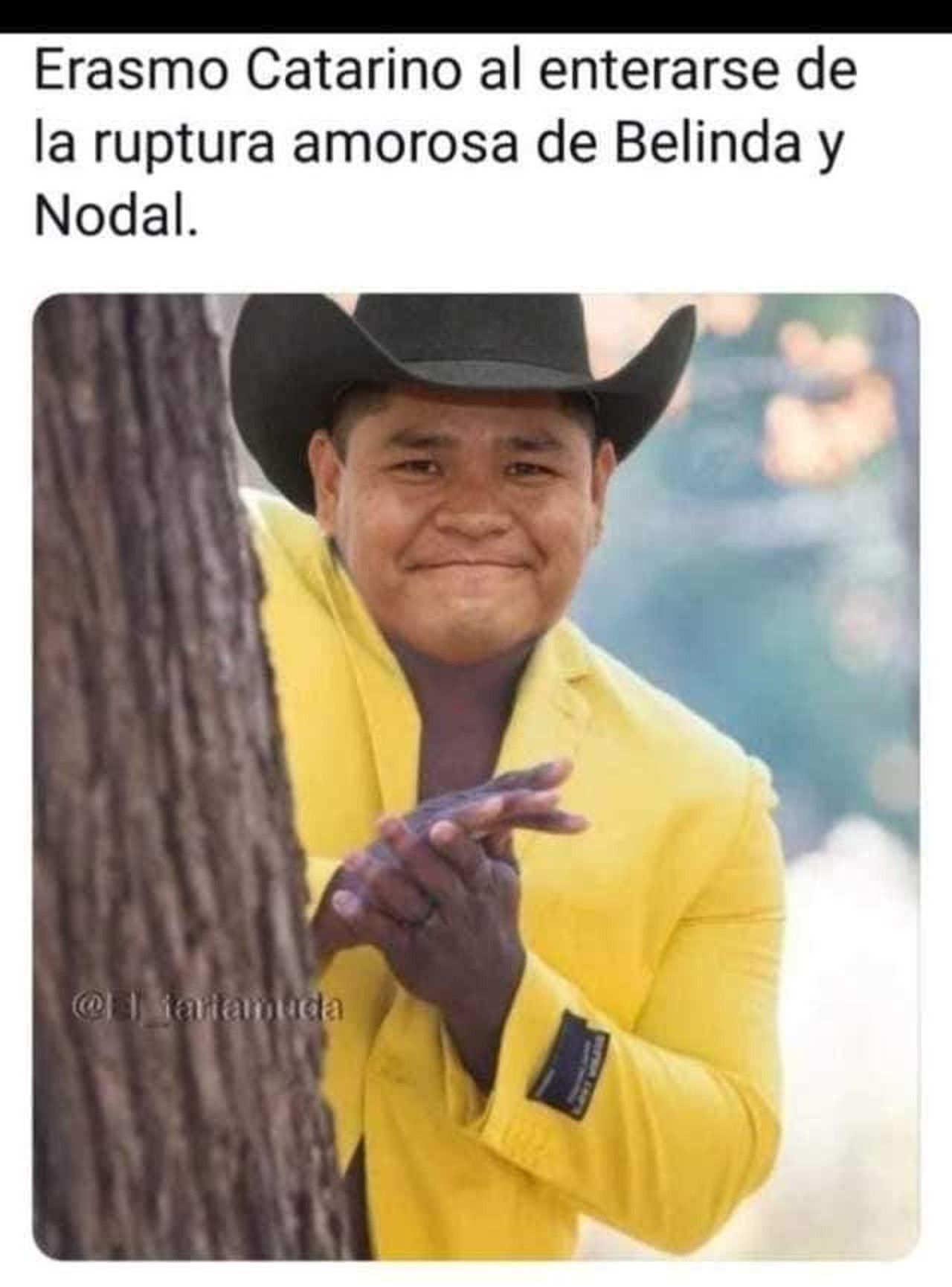 belinda nodal memes ruptura erasmo