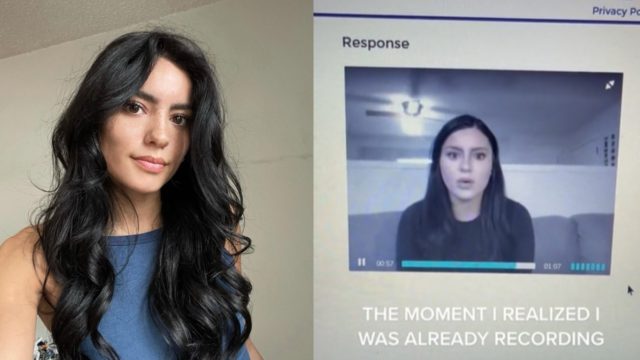 Chica insulta empresa estaba entrevistando zoom