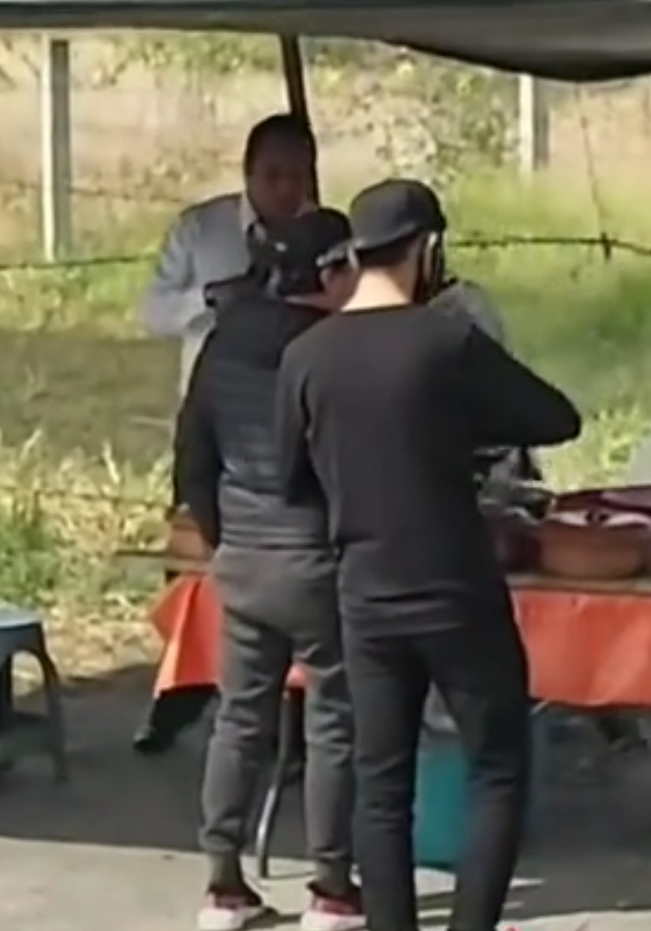 tacos comiendo chofer autobus