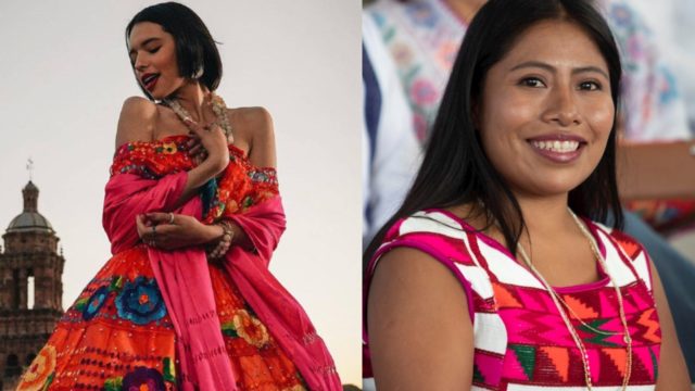 yalitza aparicio angela aguolar vestidos iguales looks