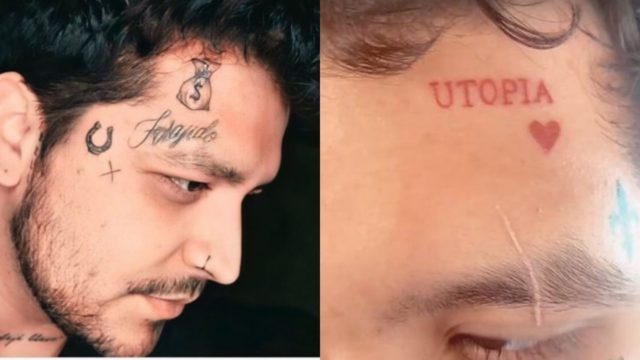 Nodal tatuajes cara resultado