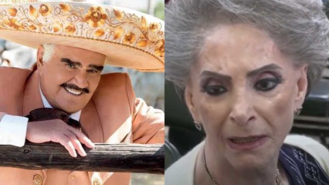 Doña Cuquita asegura que Vicente Fernández se le aparece