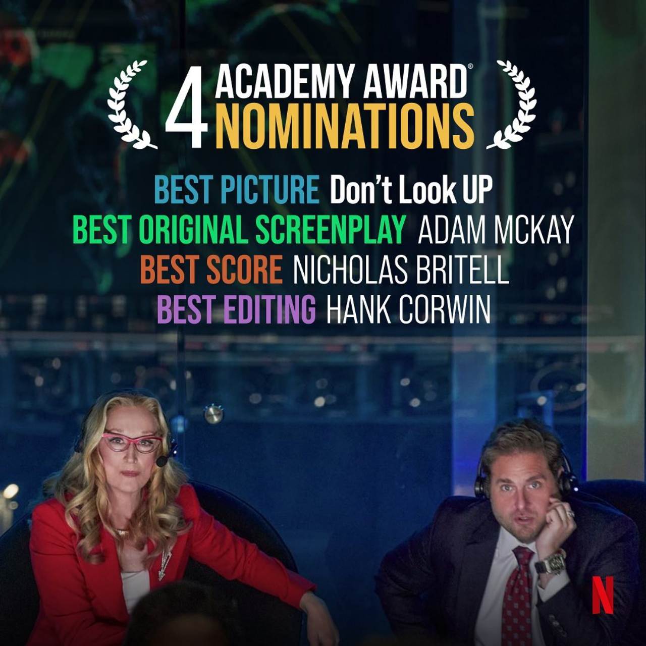 dont look up nominaciones oscar 2022