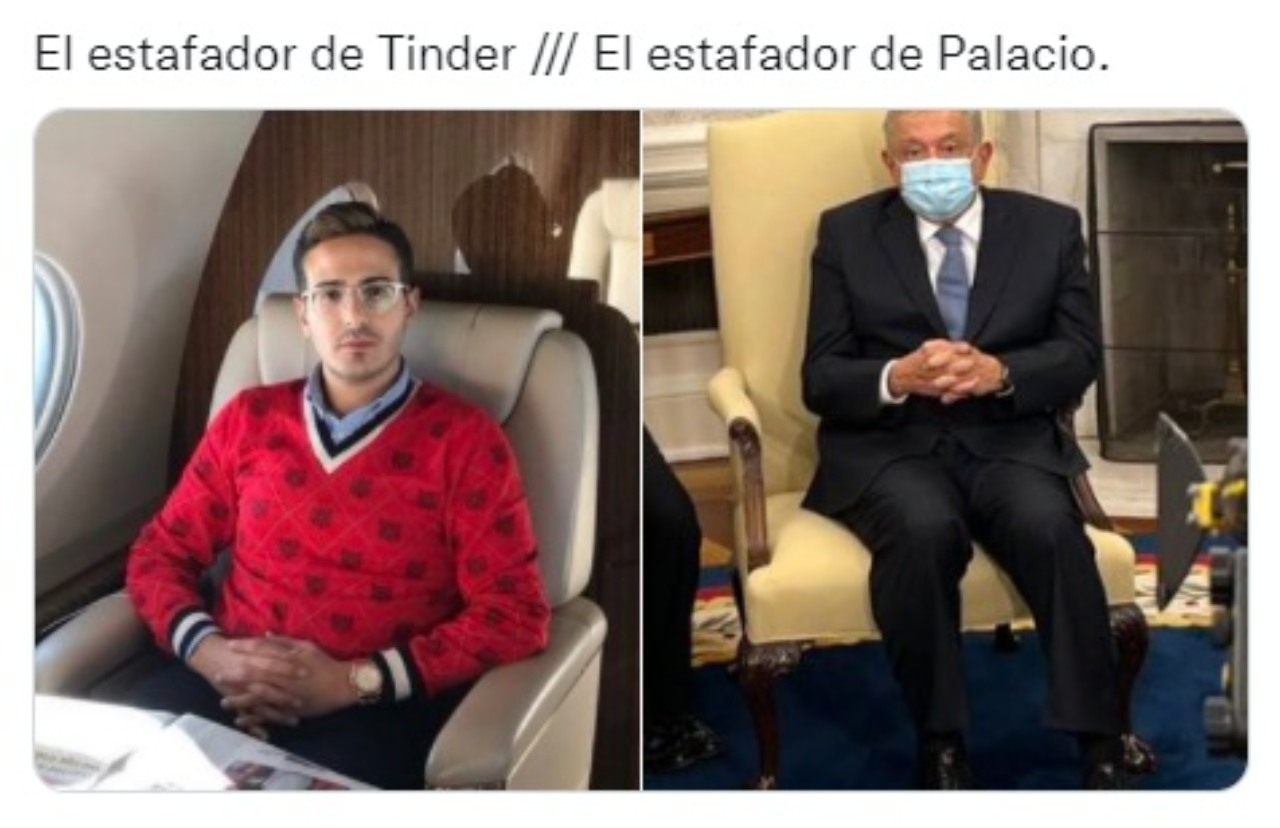 estafador de palacio AMLO Mexico meme