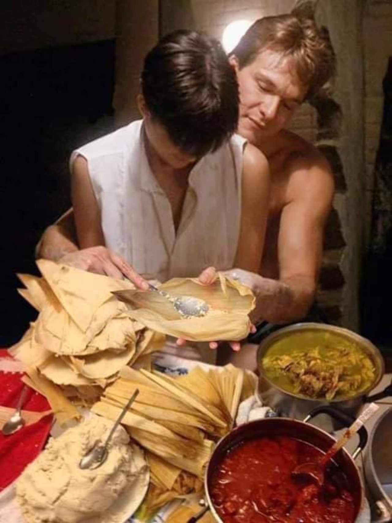 ghost la sombra del amor tamales