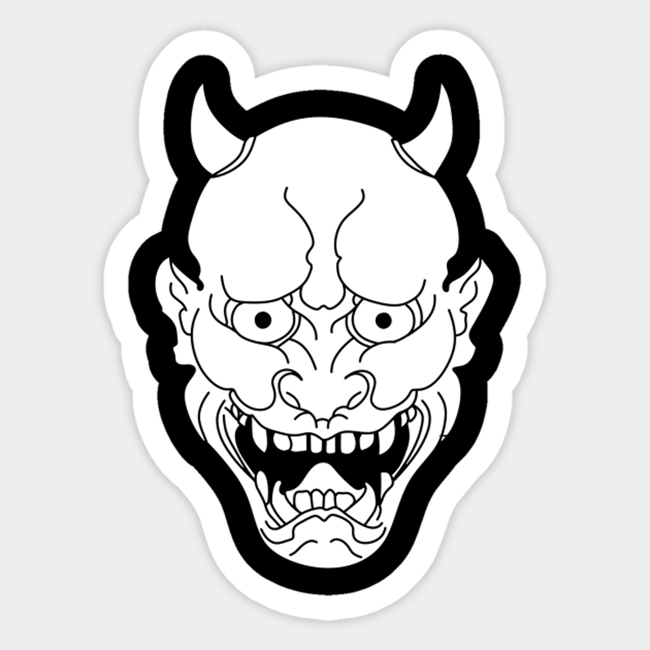hannya demonio japones nodal tatuajes