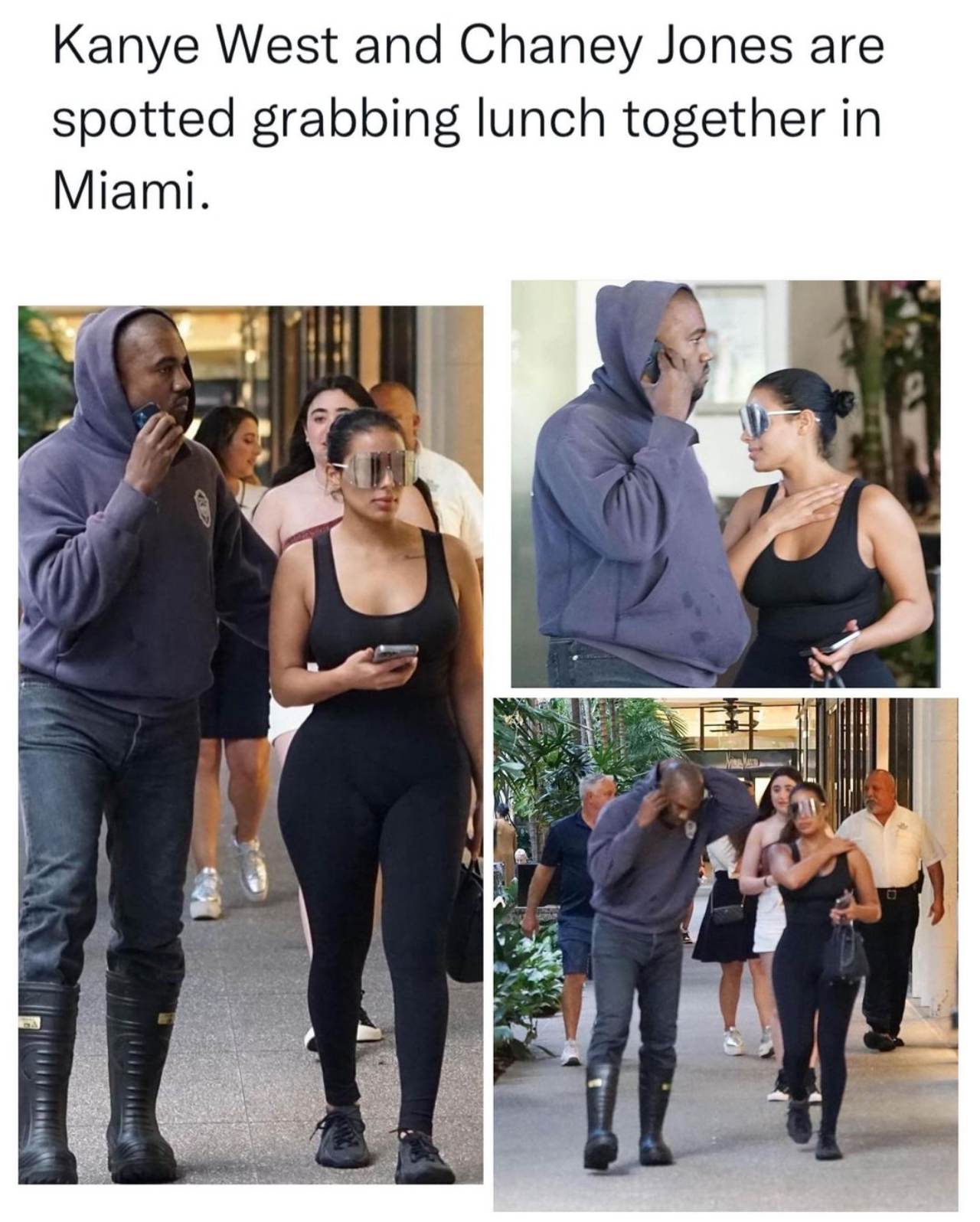 Nueva novia Kanye West Chaney Jones