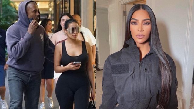 Novia Kanye West igual Kim Kardashian