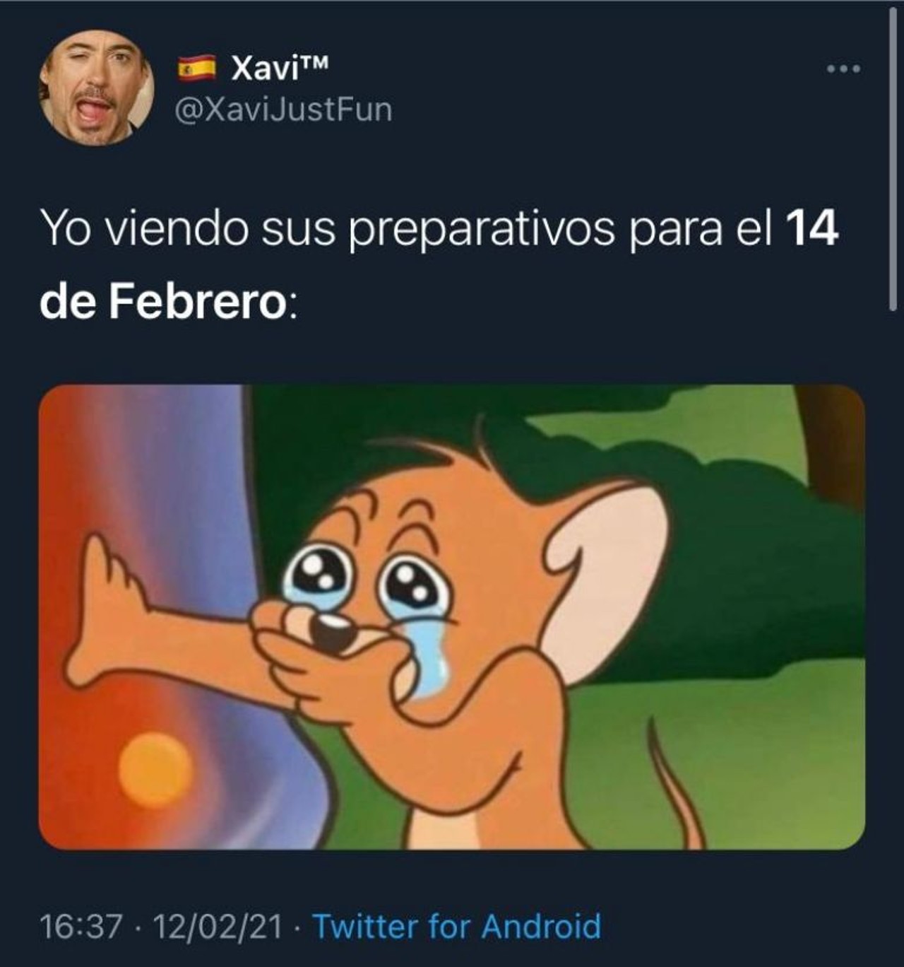 memes 14 febrero tom y jerry