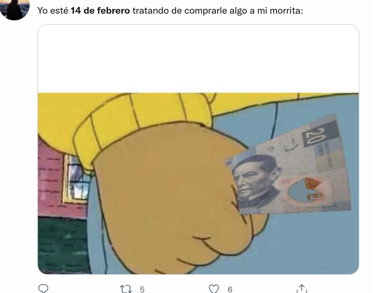 memes de 14 febrero 10 pesitos