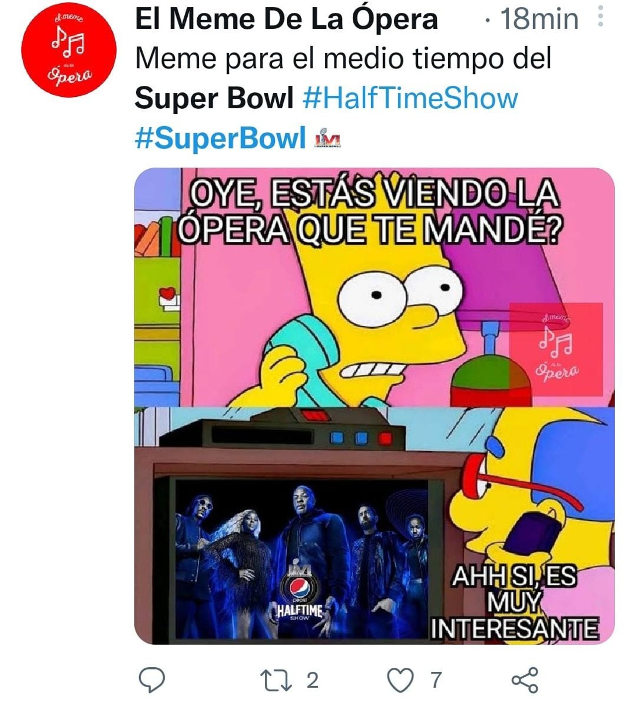 memes medio tiempo super bowl