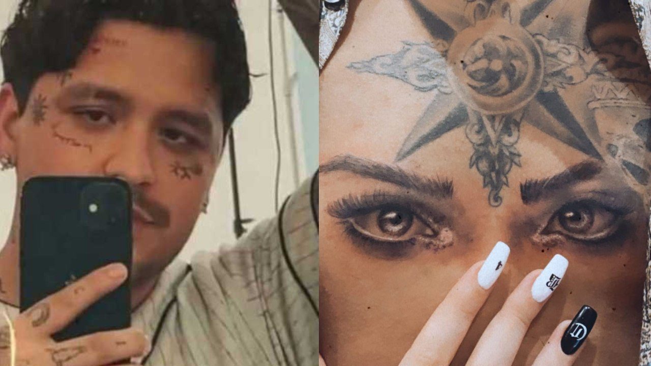 Nodal se quito tatuaje Belinda oreja