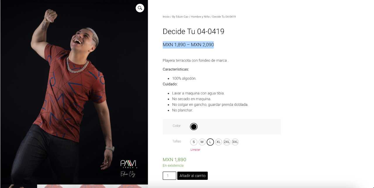 Critican a Eduin Caz por precios de su ropa