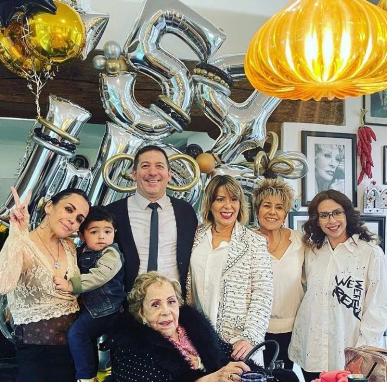 Silvia Pinal cumpleanos hija Alejandra guzman