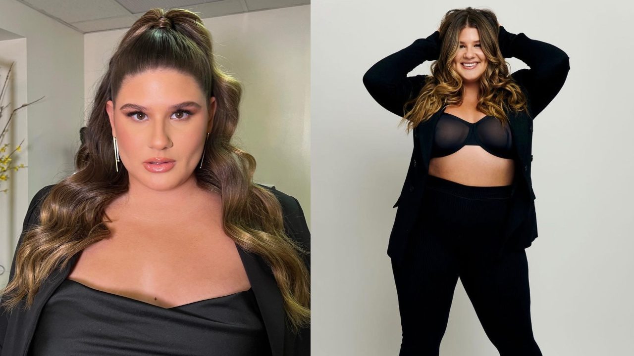 Tiktoker modelo plus size Victorias Secret