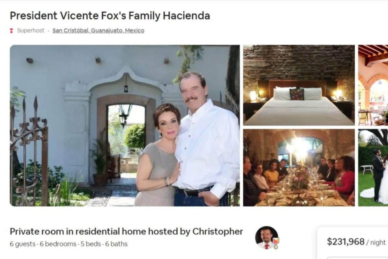Vicente fox hacienda 200 mil pesos