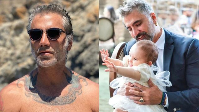 Alejandro Fernandez look rosa dicen payasito