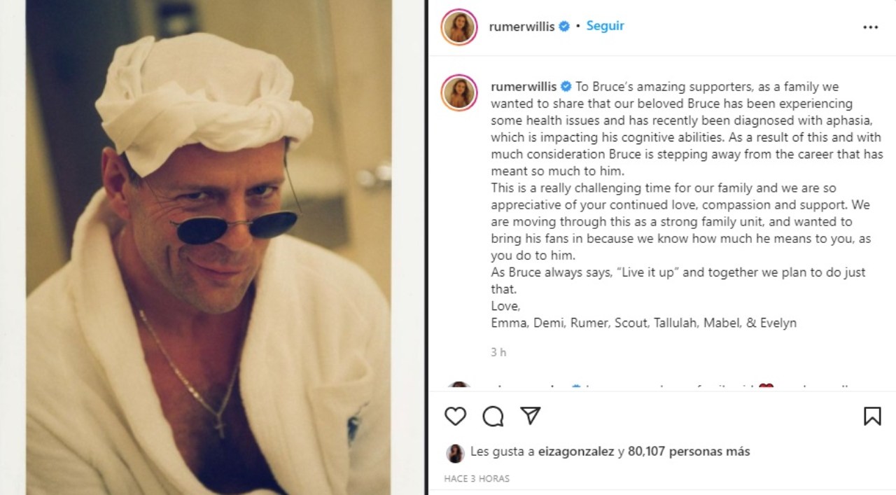 Bruce Willis se retira de la actuacion