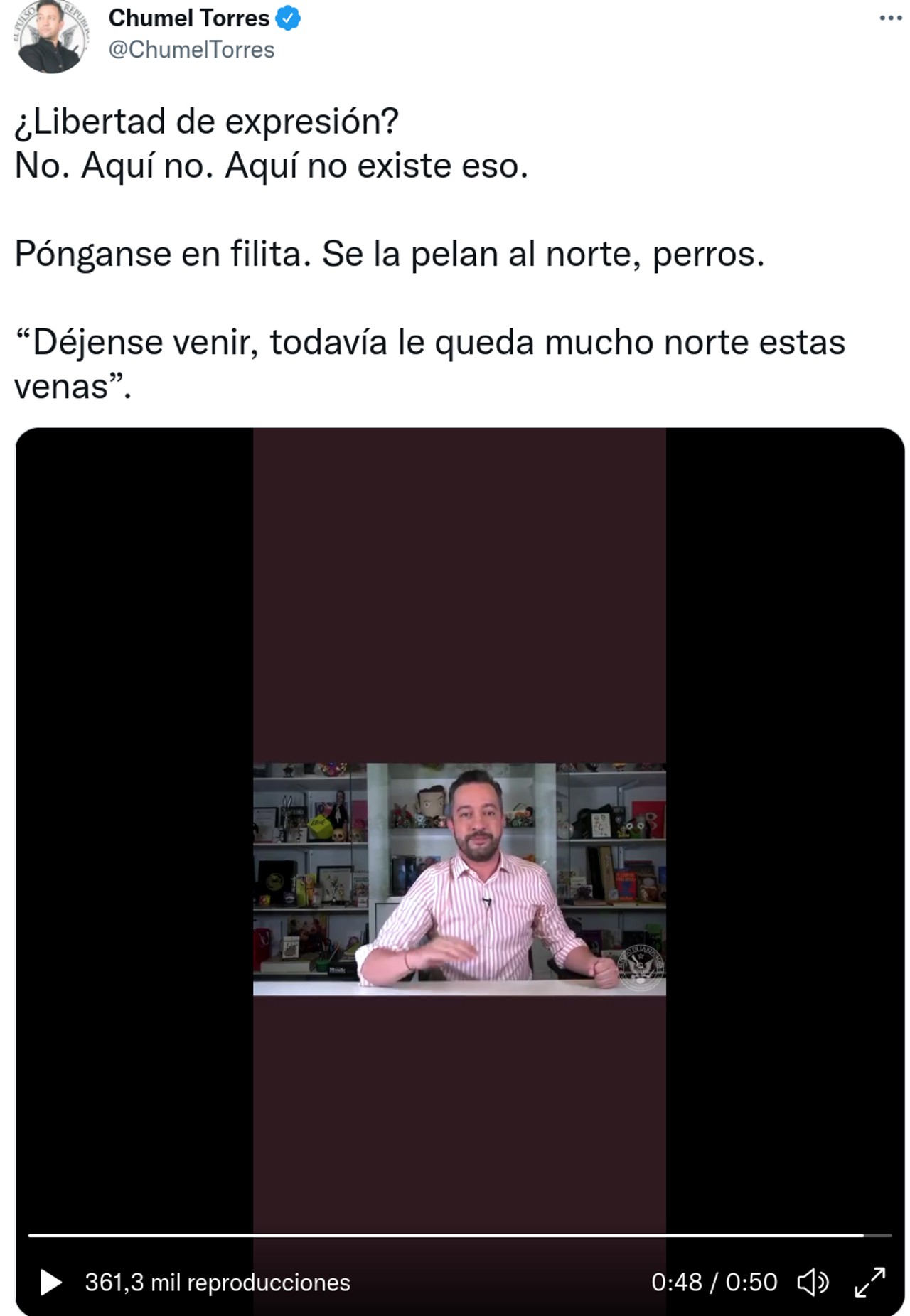 chumel torres violencia genero