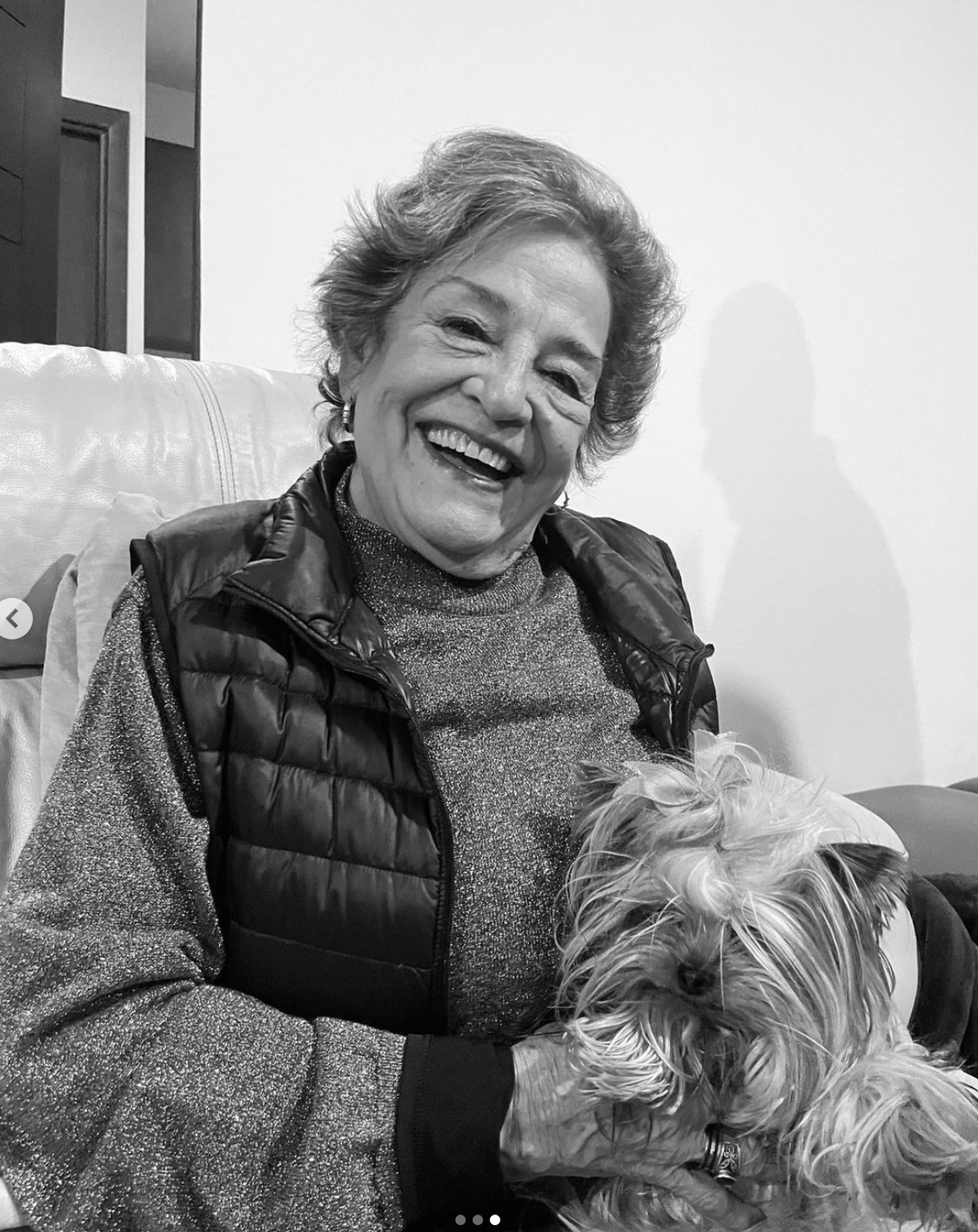 danna paola abuelita covid