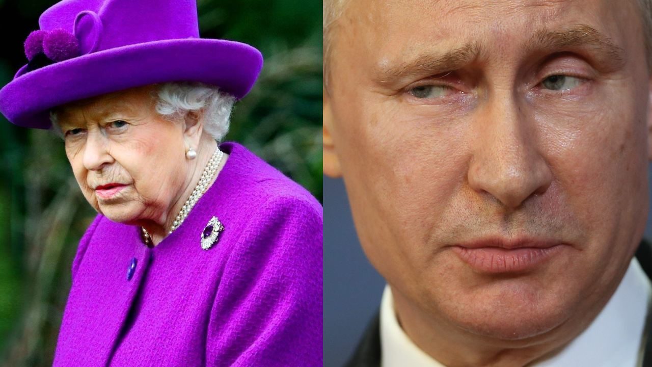 Reina Isabel II Vladimir Putin