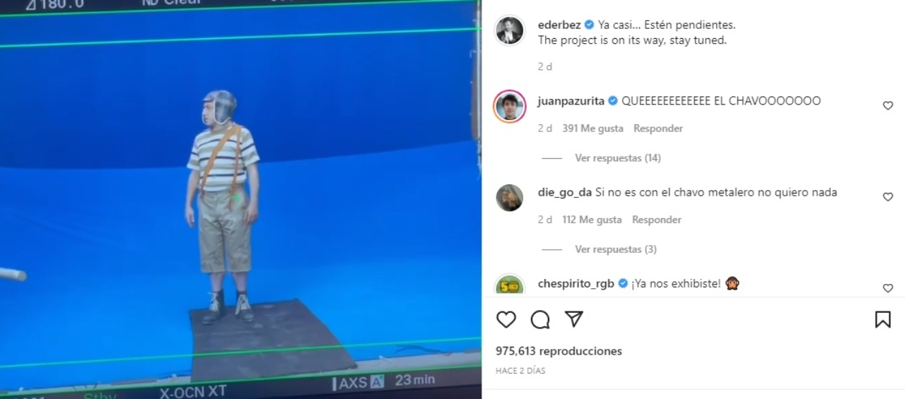 Eugenio Derbez revela quien sera Chespirito