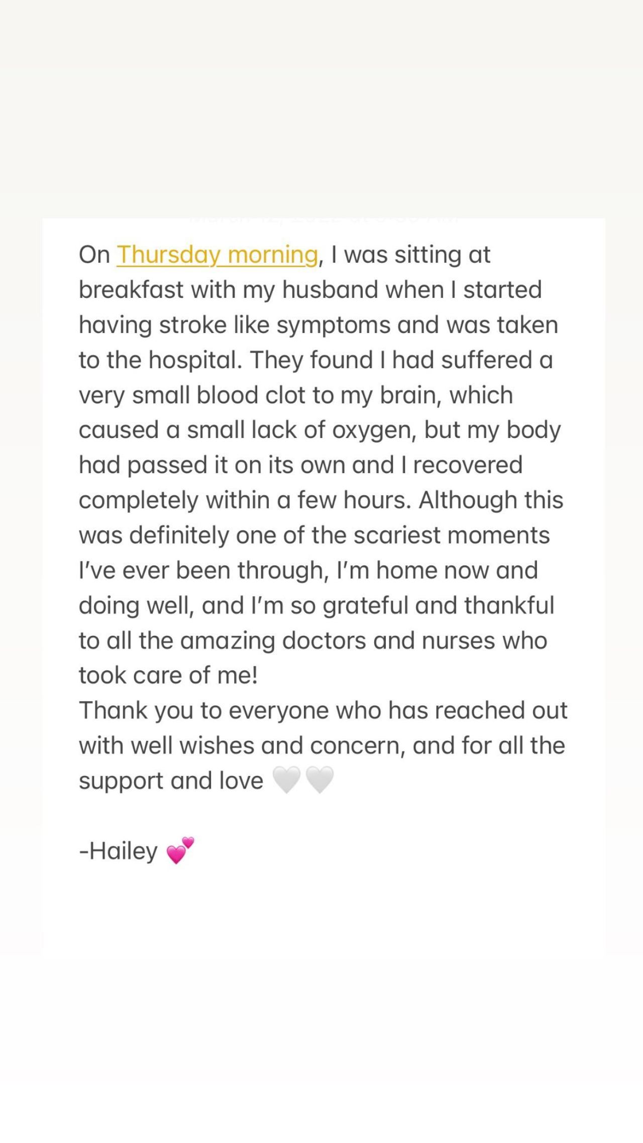 Hailey Bieber