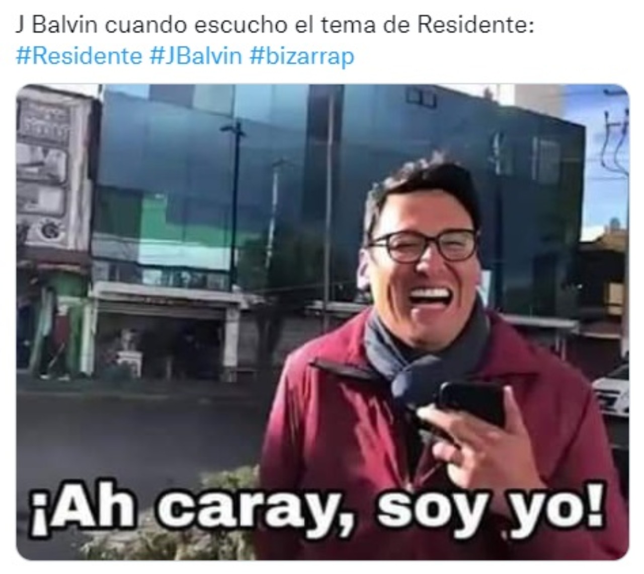 Meme ah caray soy yo burla