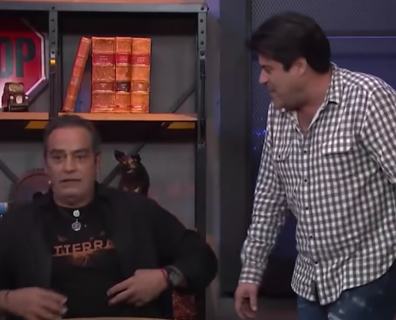 jorge van rankin pelea programa en vivo