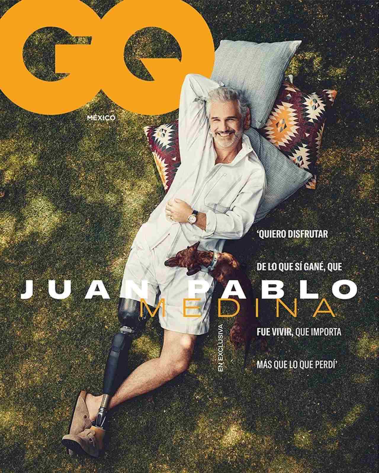 Juan Pablo Medina portada revista protesis