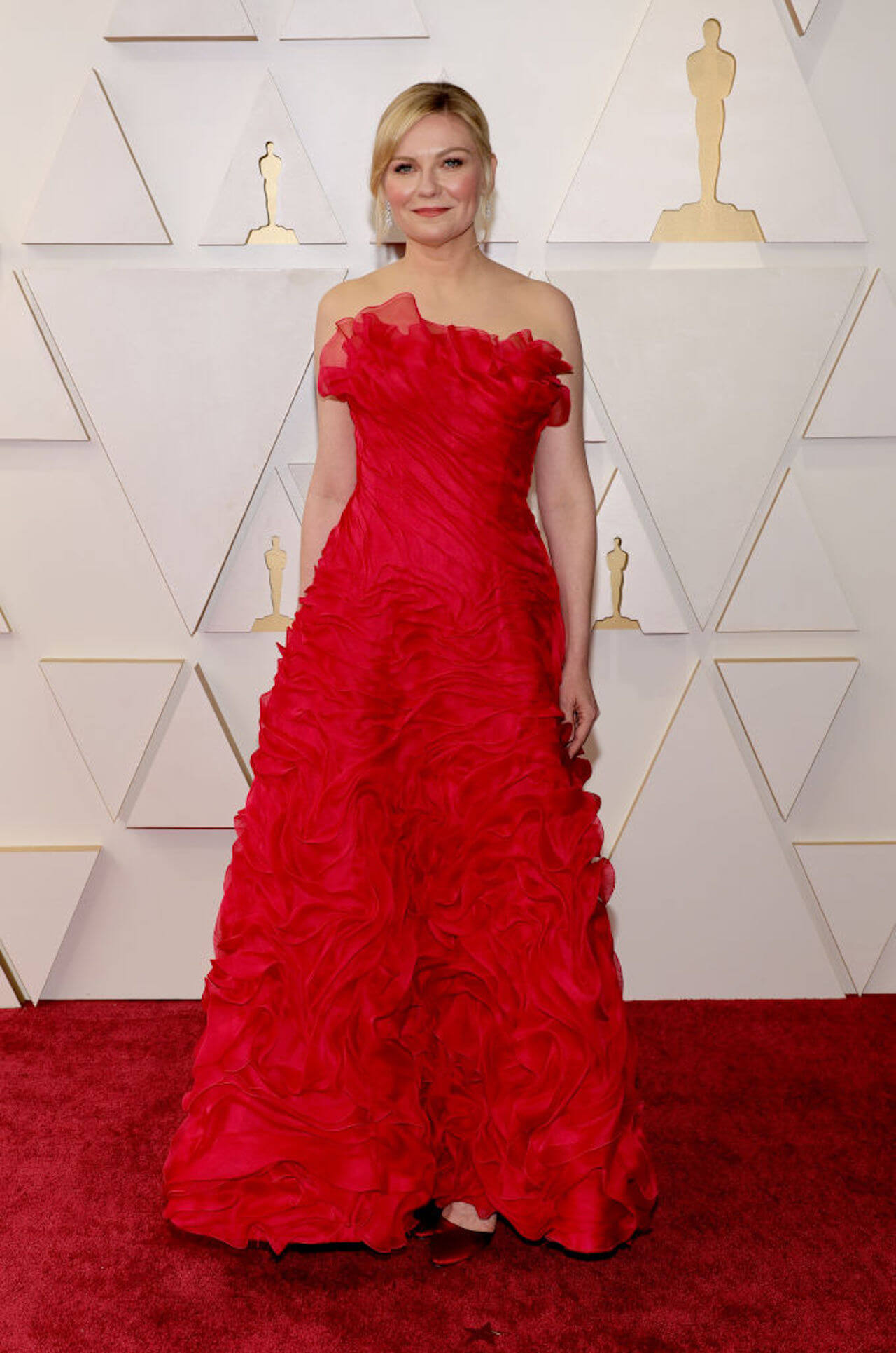 Kirsten Dunst en los premios Oscar 2022