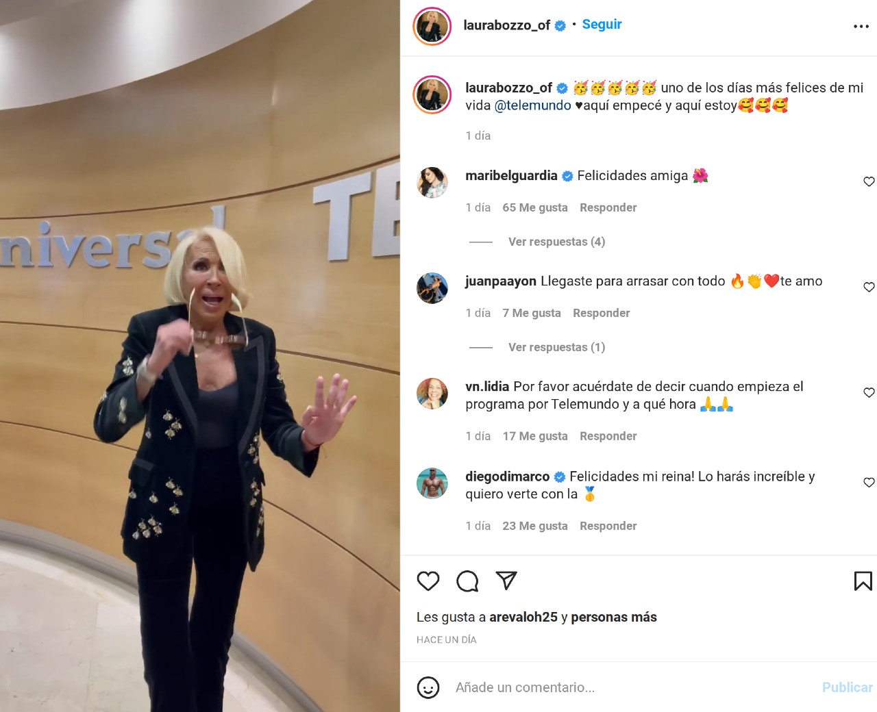 laura bozzo telemundo regreso