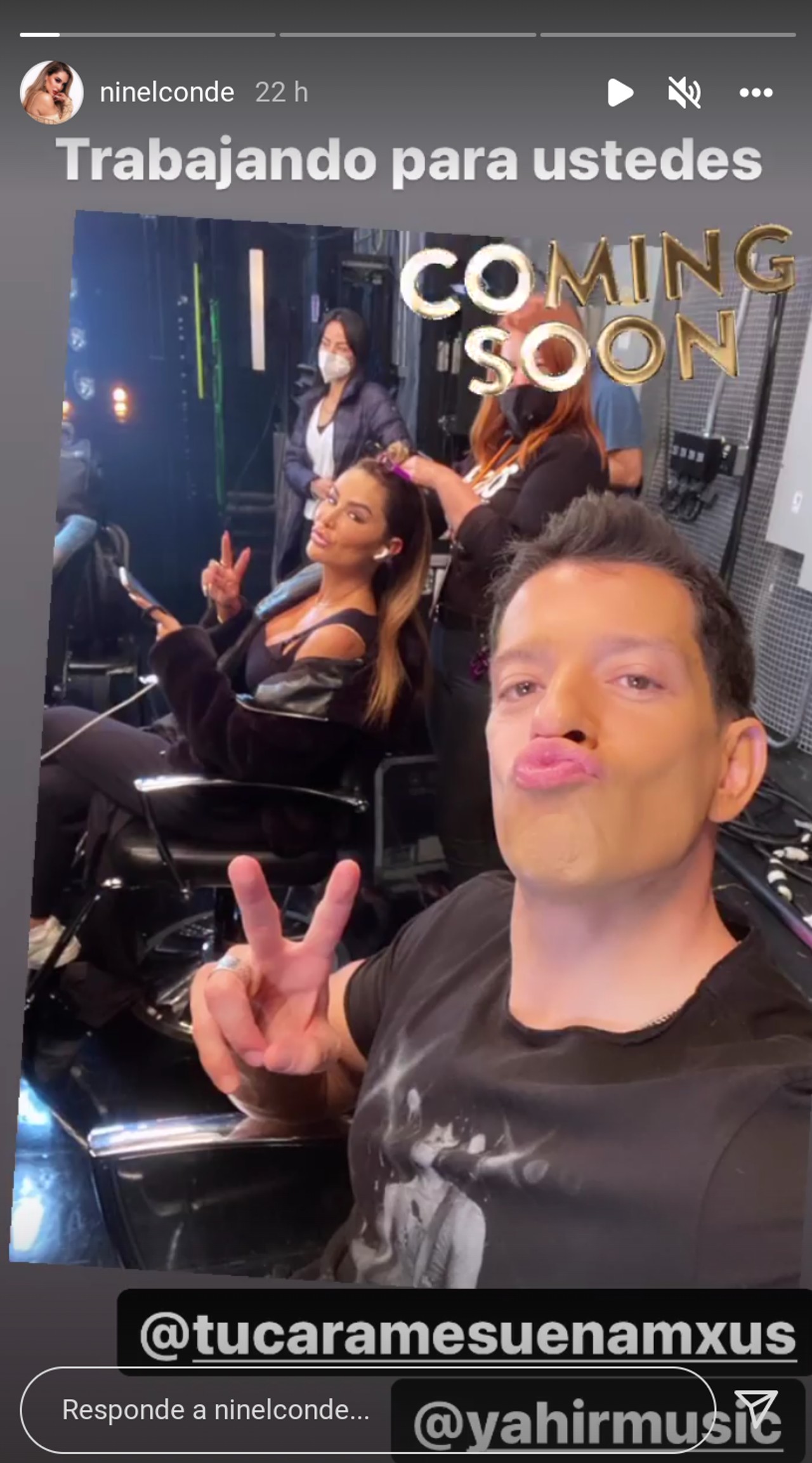yahir ninel conde maquillaje